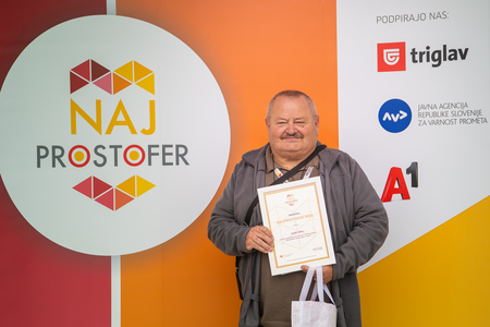 Leon Tepej, voznik Prostoferja v občini Rače - Fram, FOTO: Damjan Končar